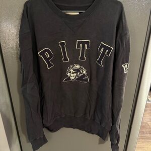 Heritage Black Crewneck Sweater